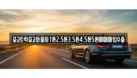 강원 태백시 중고차매입 전문 중고트럭중고화물차1톤2.5톤3.5톤4.5톤5톤매매매입수출