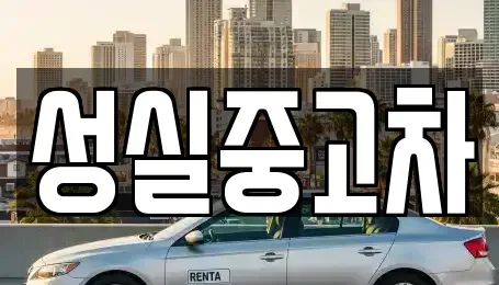 강원특별자치도 강릉시 입암동 중고차매매 전문 성실중고차