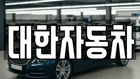 강원특별자치도 강릉시 청량동 중고차 전문 대한자동차