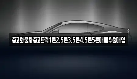 강원특별자치도 삼척시 증산동 중고차매입 전문 중고화물차중고트럭1톤2.5톤3.5톤4.5톤5톤매매수출매입