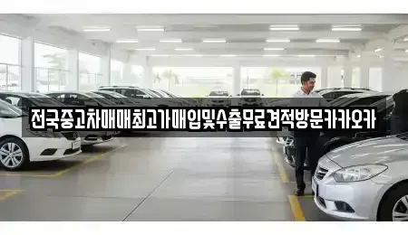 강원특별자치도 원주시 중앙동 중고차매입 전문 전국중고차매매최고가매입및수출무료견적방문카카오카