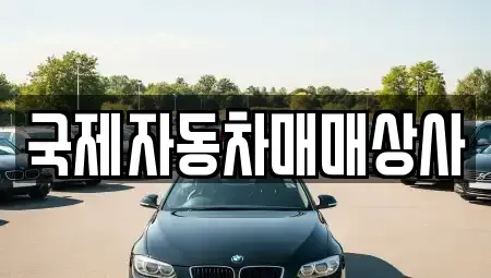 강원특별자치도 원주시 지정면 중고차매입 전문 국제자동차매매상사