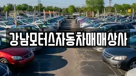 강원특별자치도 태백시 소도동 중고차매매 전문 강남모터스자동차매매상사