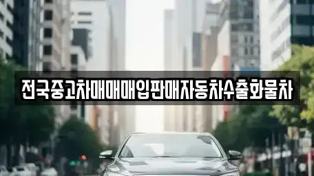 경기 고양시 일산서구 법곳동 중고차매입 전문 전국중고차매매매입판매자동차수출화물차