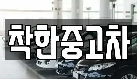 경기 구리시 사노동 중고차 전문 착한중고차