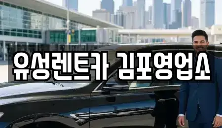 경기 김포시 렌트카 전문 유성렌트카 김포영업소
