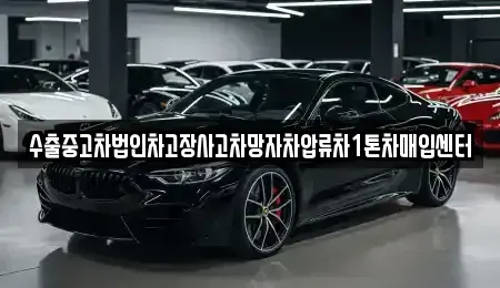 경기 부천시 오정구 원종동 중고차매입 전문 수출중고차법인차고장사고차망자차압류차1톤차매입센터