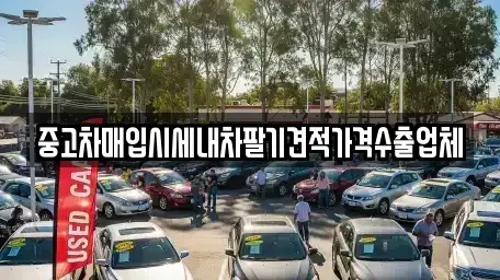 경기 수원시 권선구 평동 중고차매입 전문 중고차매입시세내차팔기견적가격수출업체