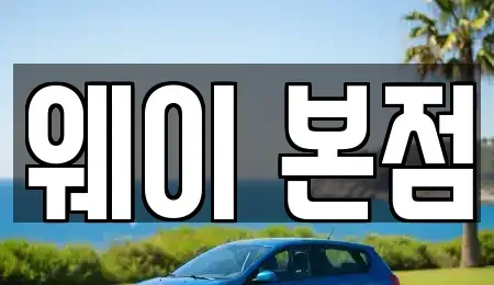 경기 수원시 장안구 단기렌트카 전문 웨이 본점