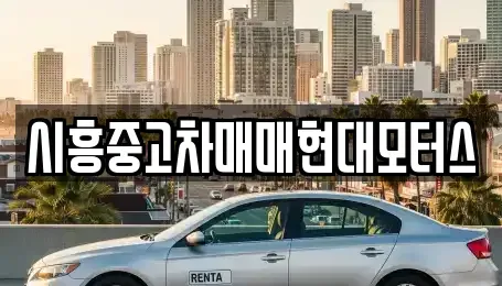 경기 시흥시 논곡동 중고차 전문 시흥중고차매매현대모터스