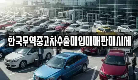 경기 시흥시 대야동 중고차매입 전문 한국무역중고차수출매입매매판매시세