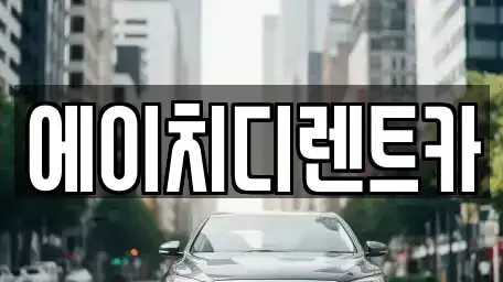 경기 시흥시 미산동 렌트카 전문 에이치디렌트카