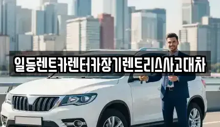 경기 안산시 단원구 초지동 장기렌트카 전문 일등렌트카렌터카장기렌트리스사고대차