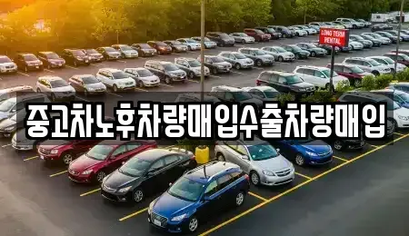 경기 안성시 석정동 중고차 전문 중고차노후차량매입수출차량매입
