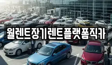 경기 양주시 고암동 렌트카 전문 월렌트장기렌트플랫폼직카