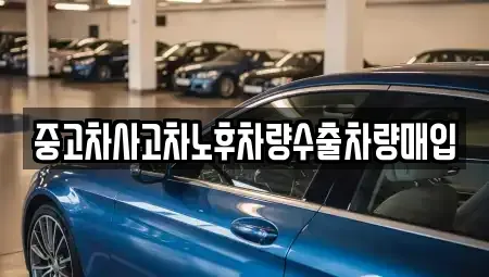 경기 양주시 고암동 중고차 전문 중고차사고차노후차량수출차량매입