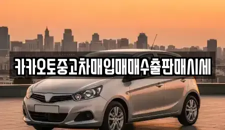 경기 용인시 수지구 풍덕천동 중고차매입 전문 카카오토중고차매입매매수출판매시세