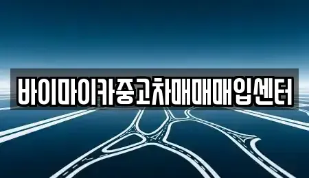 경기 용인시 처인구 백암면 중고차매입 전문 바이마이카중고차매매매입센터