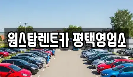경기 평택시 오성면 렌트카 전문 원스탑렌트카 평택영업소