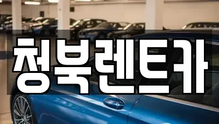 경기 평택시 청북읍 렌트카 전문 청북렌트카