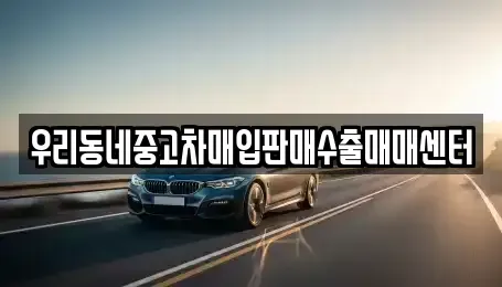 경기도 고양시 일산동구 마두동 중고차매입 전문 우리동네중고차매입판매수출매매센터