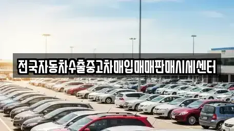 경기도 과천시 별양동 중고차매입 전문 전국자동차수출중고차매입매매판매시세센터