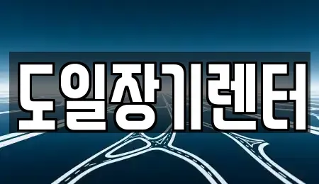 경기도 광주시 능평동 렌트카 전문 도일장기렌터