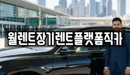 경기도 남양주시 일패동 장기렌트카 전문 월렌트장기렌트플랫폼직카