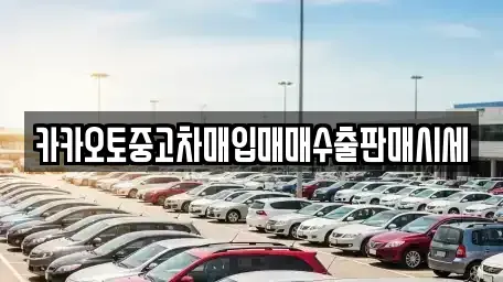 경기도 부천시 원미구 도당동 중고차매입 전문 카카오토중고차매입매매수출판매시세