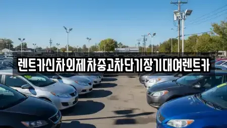 경기도 성남시 수정구 오야동 단기렌트카 전문 렌트카신차외제차중고차단기장기대여렌트카