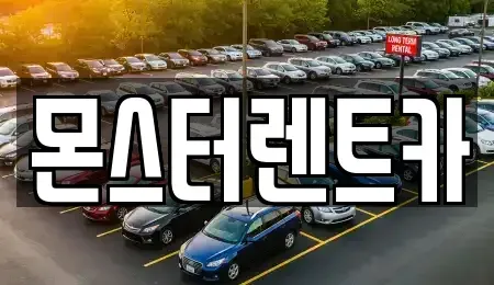 경기도 수원시 권선구 세류동 장기렌트카 전문 몬스터렌트카