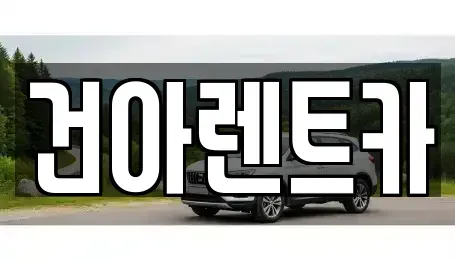 경기도 연천군 군남면 렌트카 전문 건아렌트카