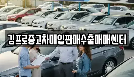 경기도 포천시 중고차매입 전문 김프로중고차매입판매수출매매센터