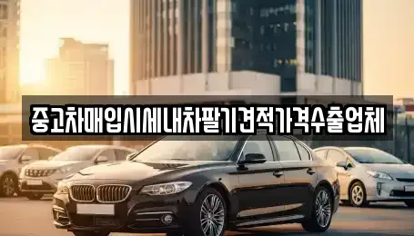 경기도 포천시 중고차매입 전문 중고차매입시세내차팔기견적가격수출업체