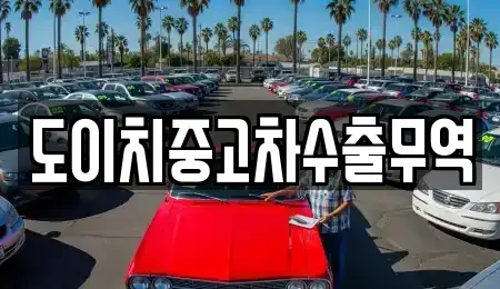 경남 고성군 대가면 중고차매매 전문 도이치중고차수출무역