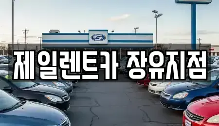 경남 김해시 대청동 렌트카 전문 제일렌트카 장유지점