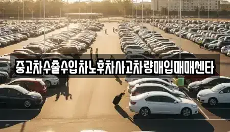 경남 김해시 대청동 중고차매입 전문 중고차수출수입차노후차사고차량매입매매센타