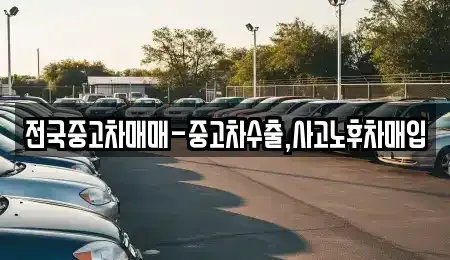 경남 김해시 무계동 중고차 전문 전국중고차매매-중고차수출,사고노후차매입