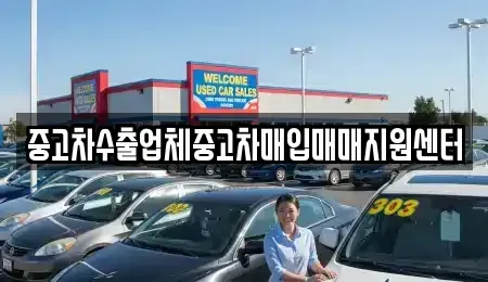 경남 김해시 무계동 중고차매입 전문 중고차수출업체중고차매입매매지원센터