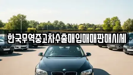 경남 김해시 어방동 중고차매입 전문 한국무역중고차수출매입매매판매시세