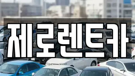 경남 김해시 진영읍 렌트카 전문 제로렌트카