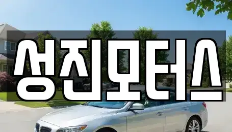 경남 김해시 진영읍 중고차 전문 성진모터스