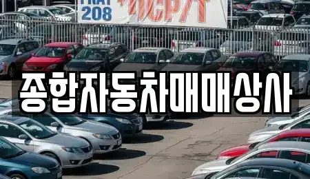 경남 사천시 서동 중고차 전문 종합자동차매매상사