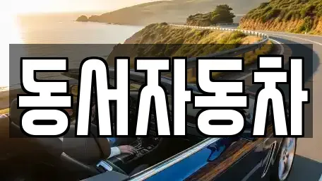 경남 창원시 마산합포구 교방동 중고차매매 전문 동서자동차