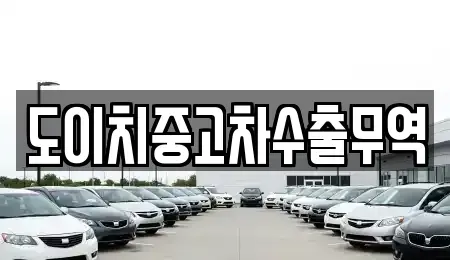 경남 창원시 마산합포구 교원동 중고차 전문 도이치중고차수출무역