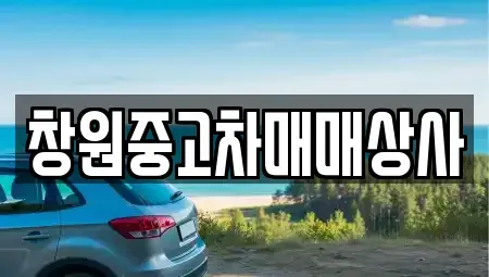 경남 창원시 성산구 양곡동 중고차매매 전문 창원중고차매매상사