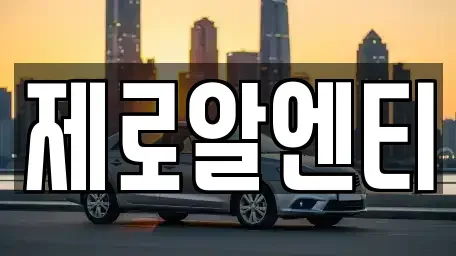 경남 창원시 진해구 북부동 렌트카 전문 제로알엔티