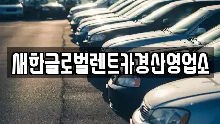 경북 경산시 정평동 렌트카 전문 새한글로벌렌트카경산영업소
