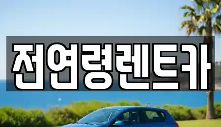 경북 경산시 정평동 렌트카 전문 전연령렌트카