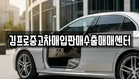 경북 경주시 효현동 중고차매입 전문 김프로중고차매입판매수출매매센터